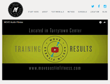 Tablet Screenshot of moveaustinfitness.com